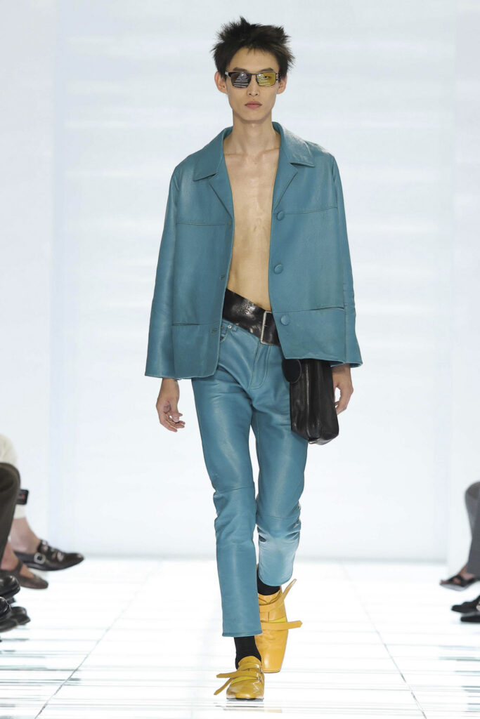 PRADA MENSWEAR SPRING-SUMMER 2027. PHOTO COURTESY OF PRADA.