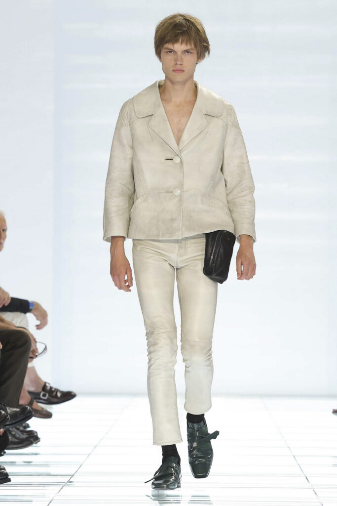 PRADA MENSWEAR SPRING-SUMMER 2027. PHOTO COURTESY OF PRADA.