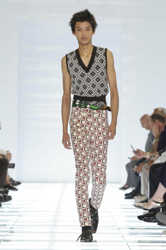 PRADA MENSWEAR SPRING-SUMMER 2027. PHOTO COURTESY OF PRADA.