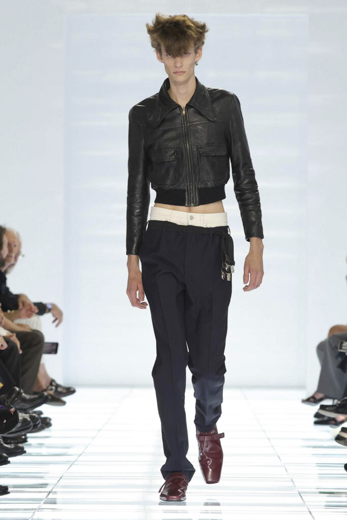 PRADA MENSWEAR SPRING-SUMMER 2027. PHOTO COURTESY OF PRADA.