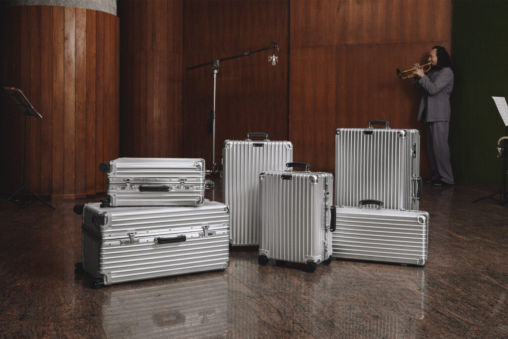 "FOR A LIFETIME OF LIVES," PHOTO COURTESY OF RIMOWA.