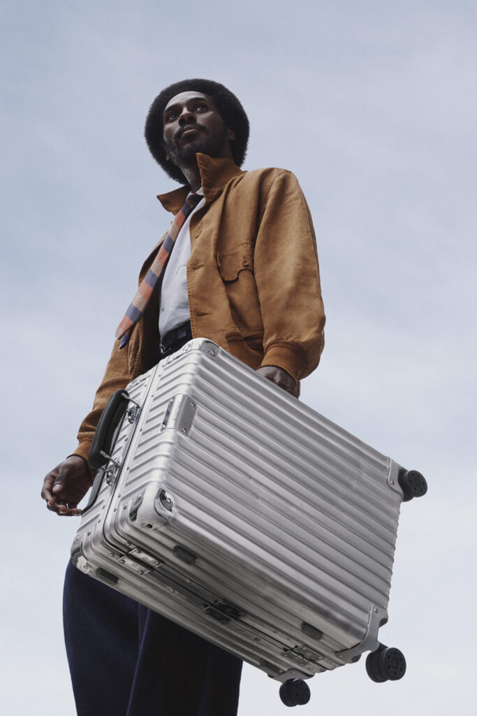 "FOR A LIFETIME OF LIVES," PHOTO COURTESY OF RIMOWA.