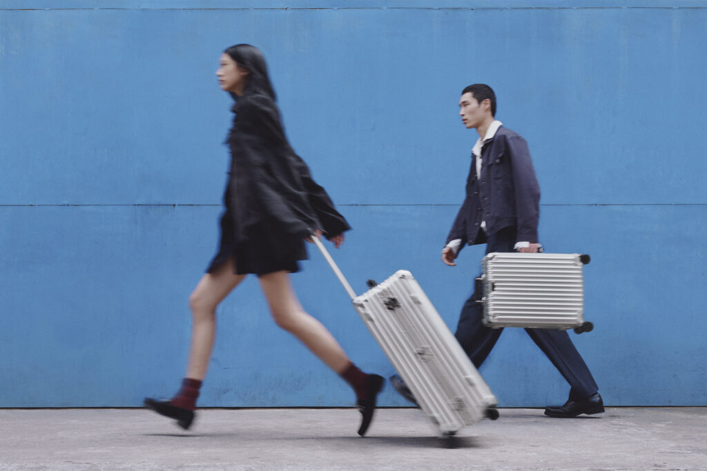 "FOR A LIFETIME OF LIVES," PHOTO COURTESY OF RIMOWA.