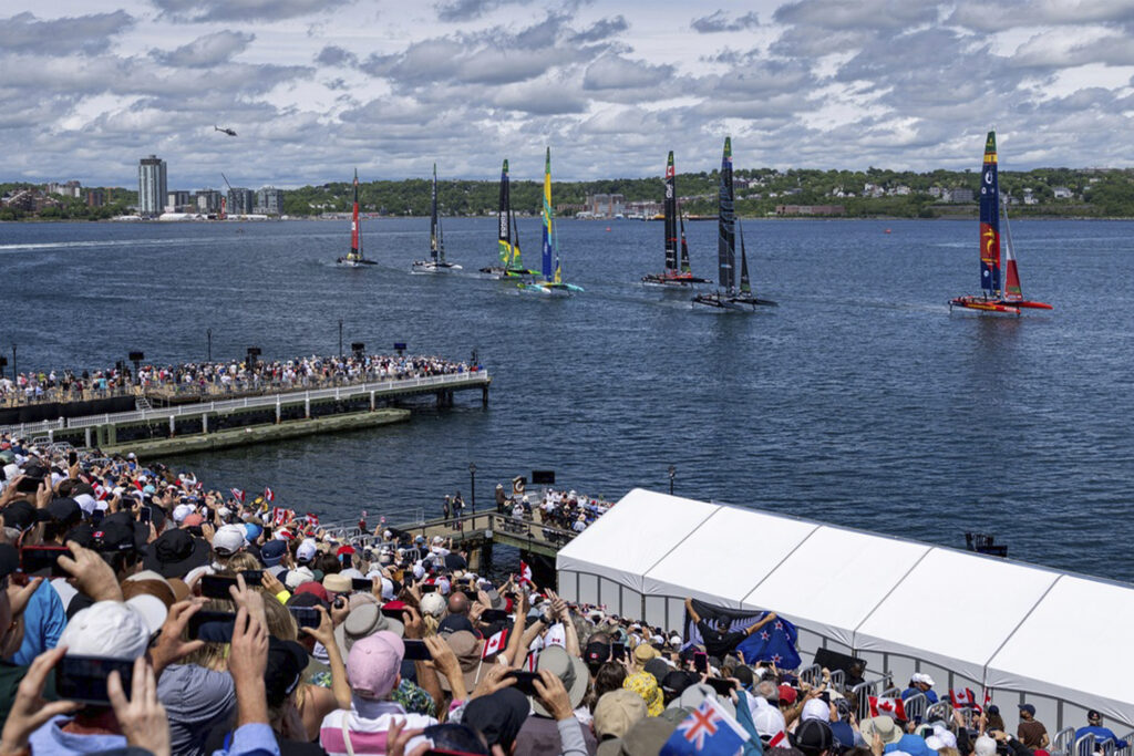 Rolex SailGP in Halifax. PHOTO COURTESY OF ROLEX.