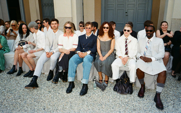 THOM BROWNE SPRING/SUMMER 2027. PHOTO BY TYLER OYER, COURTESY OF THOM BROWNE.