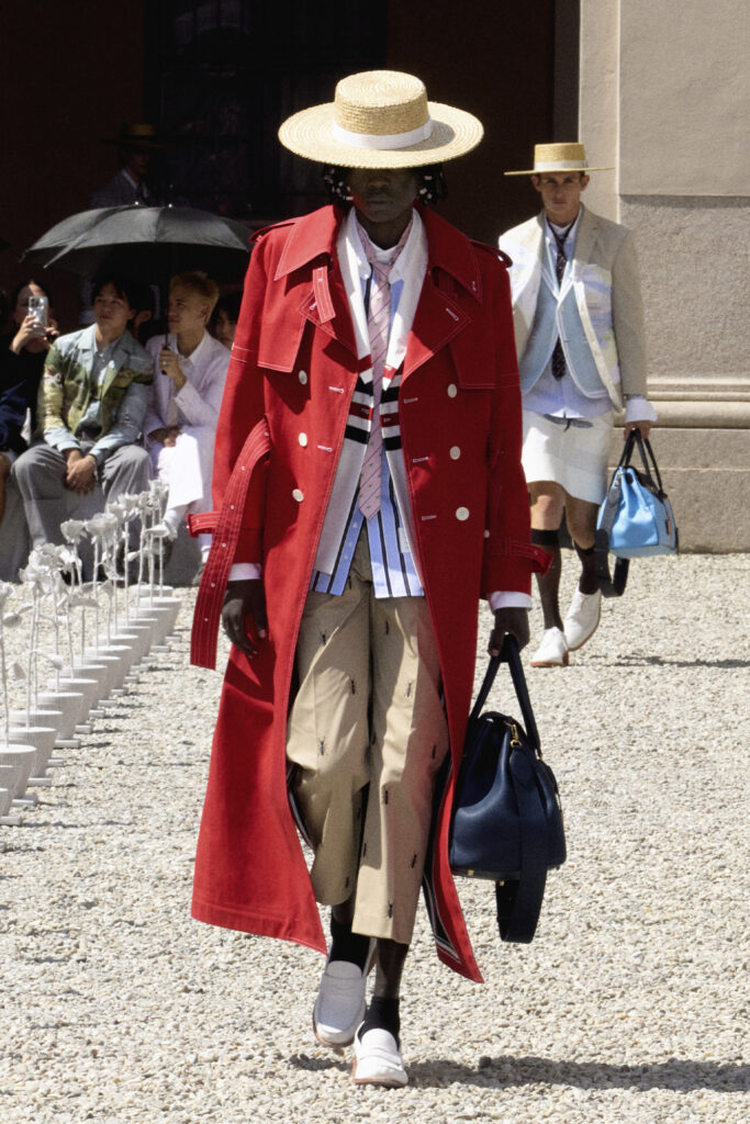 THOM BROWNE SPRING/SUMMER 2027. PHOTO COURTESY OF THOM BROWNE.