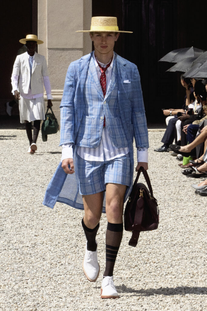 THOM BROWNE SPRING/SUMMER 2027. PHOTO COURTESY OF THOM BROWNE.