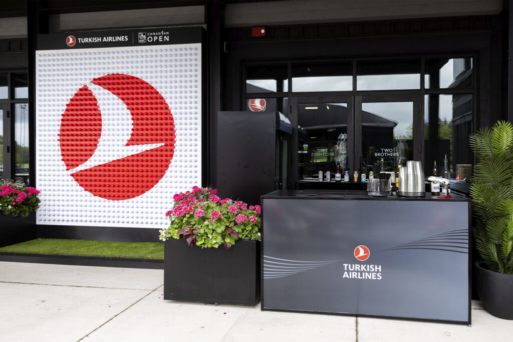 Turkish Airlines X RBC Canadian Open. PHOTO COURTESY OF TURKISH AIRLINES.