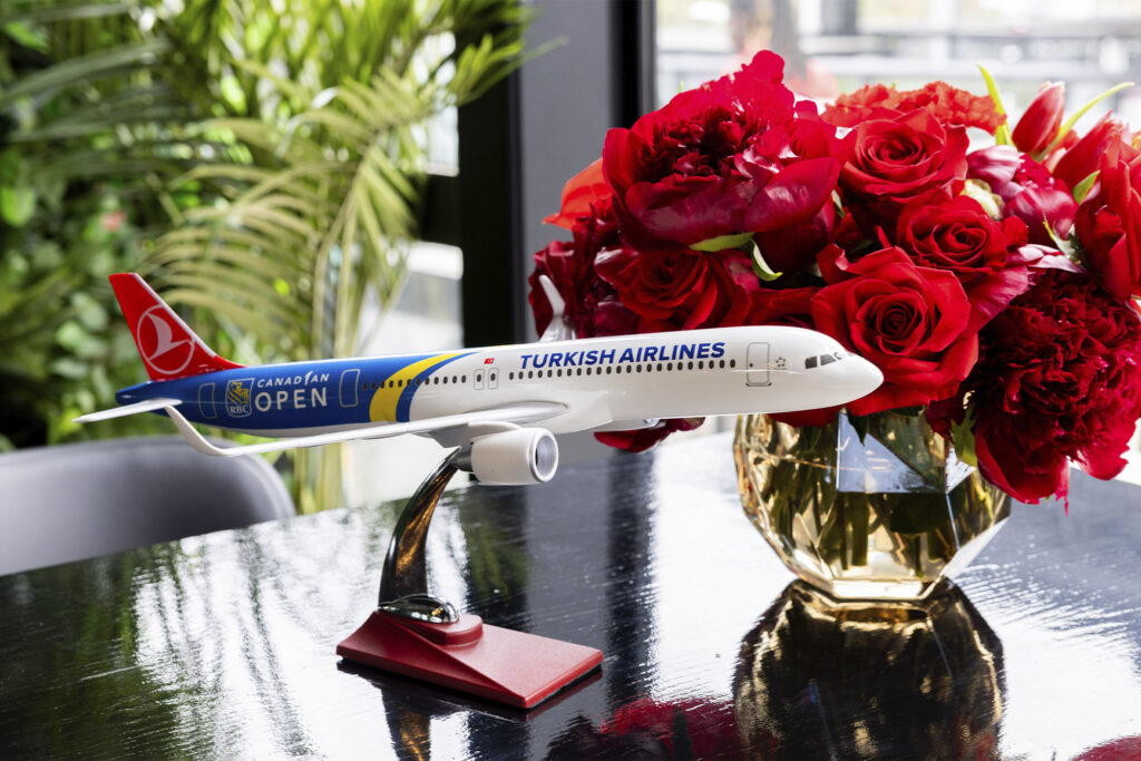 Turkish Airlines X RBC Canadian Open. PHOTO COURTESY OF TURKISH AIRLINES.