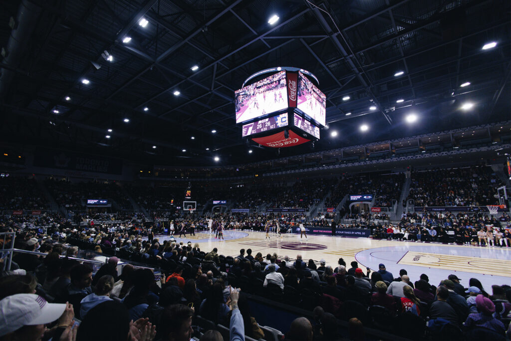 Watch the WNBA Photo courtesy of the Toronto Tempo