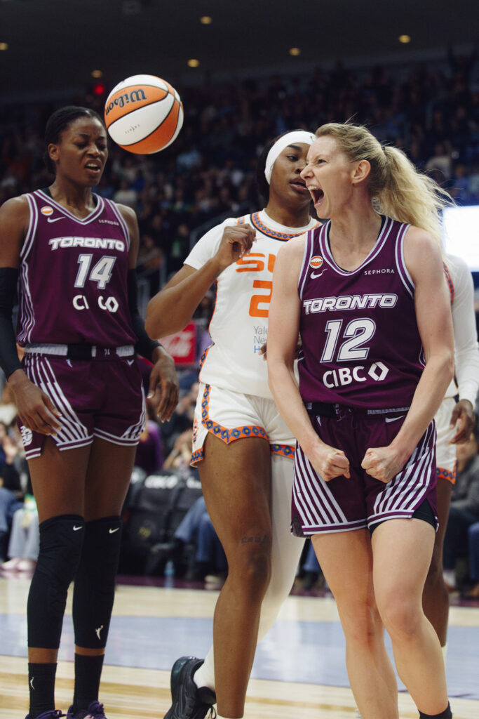Watch the WNBA Photo courtesy of the Toronto Tempo
