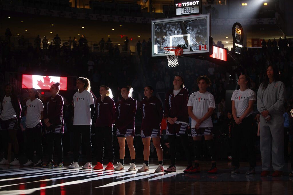 Watch the WNBA Photo courtesy of the Toronto Tempo