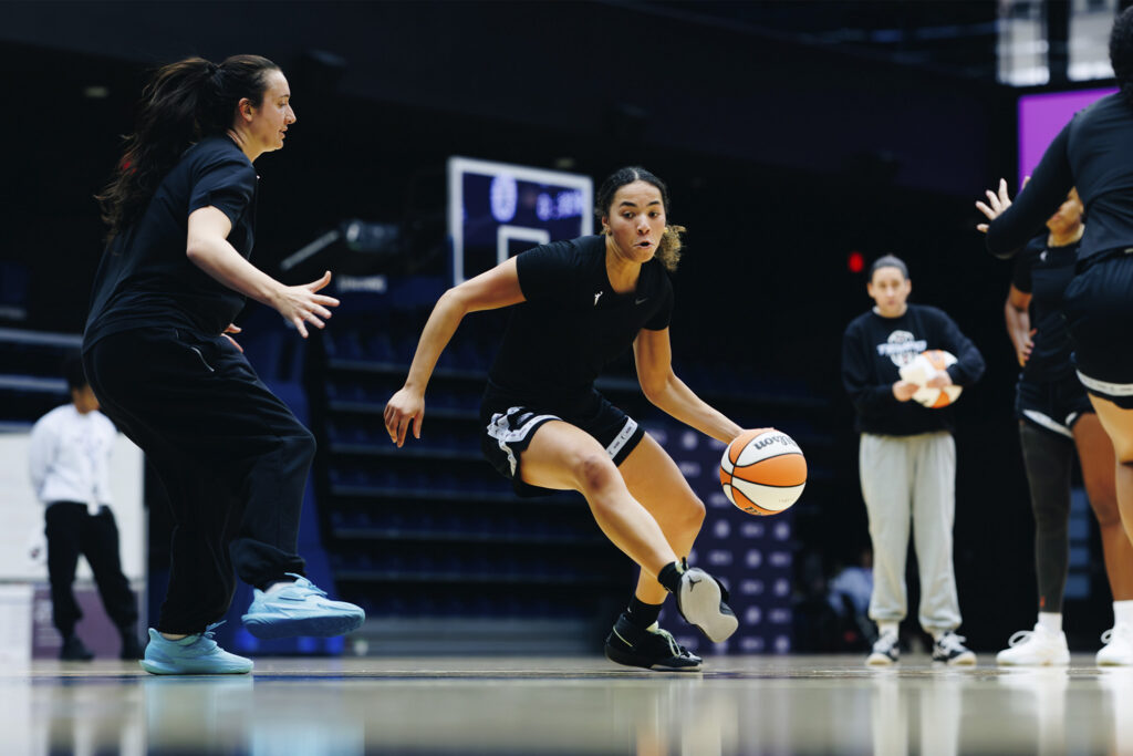 Watch the WNBA Photo courtesy of the Toronto Tempo