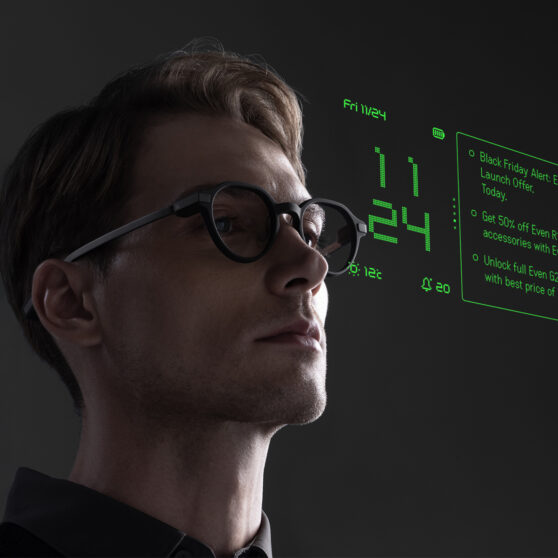 Even G2 Display Smart Glasses.