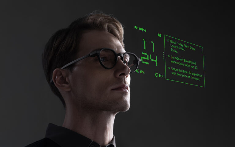 Even G2 Display Smart Glasses.