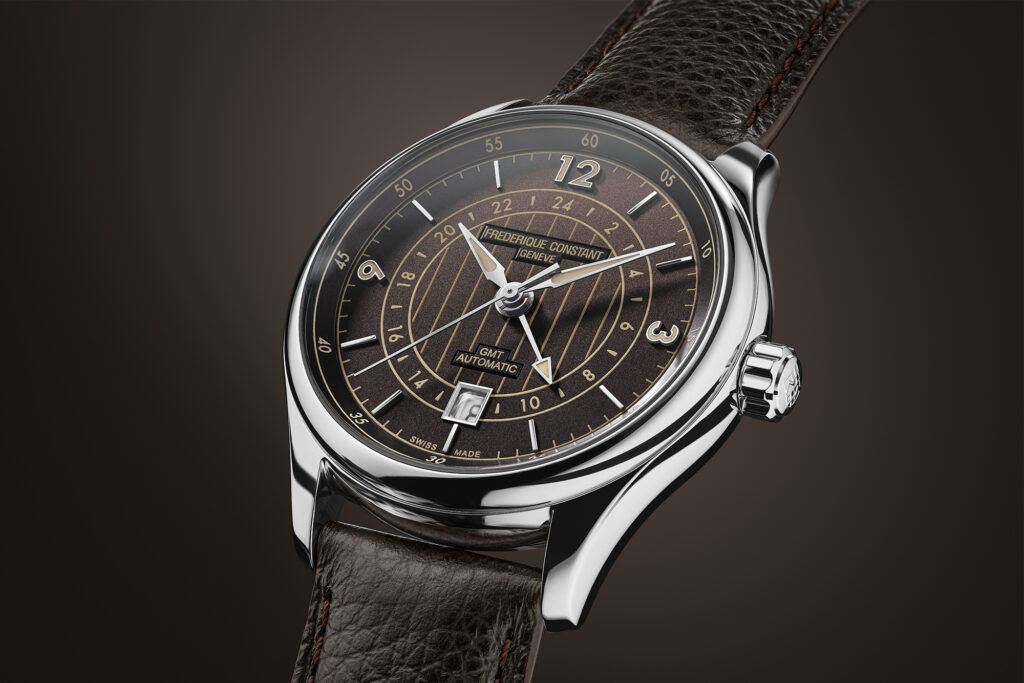 FC Classics Runabout Automatic GMT. PHOTO COURTESY OF CITIZEN WATCH GROUP.