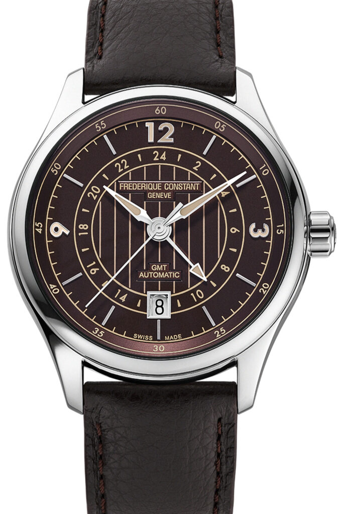 FC Classics Runabout Automatic GMT. PHOTO COURTESY OF CITIZEN WATCH GROUP.