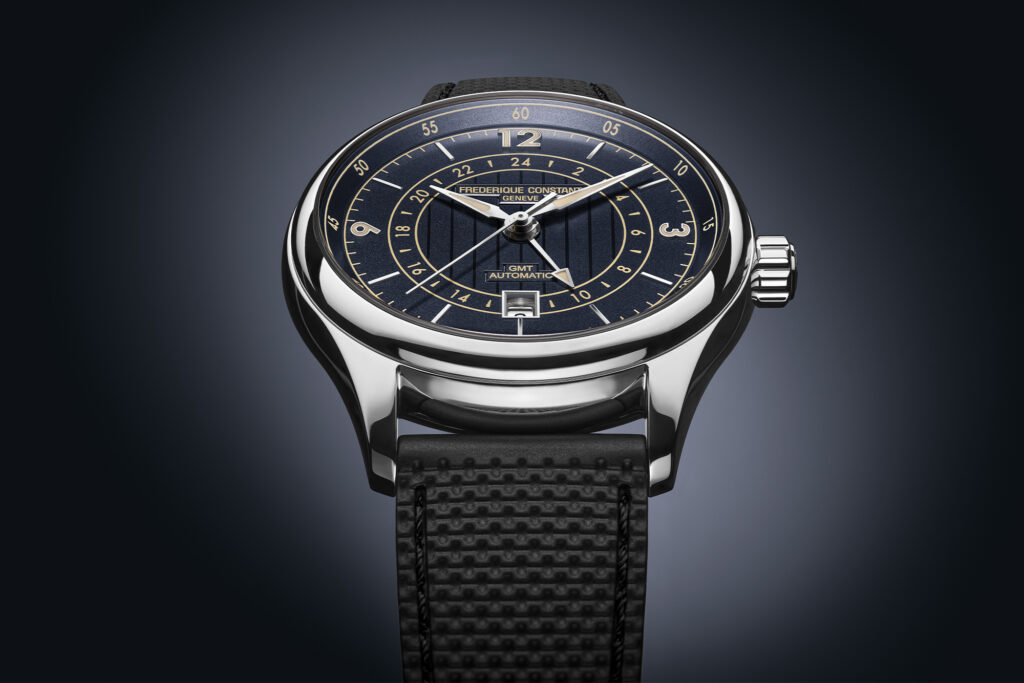FC Classics Runabout Automatic GMT. PHOTO COURTESY OF CITIZEN WATCH GROUP.