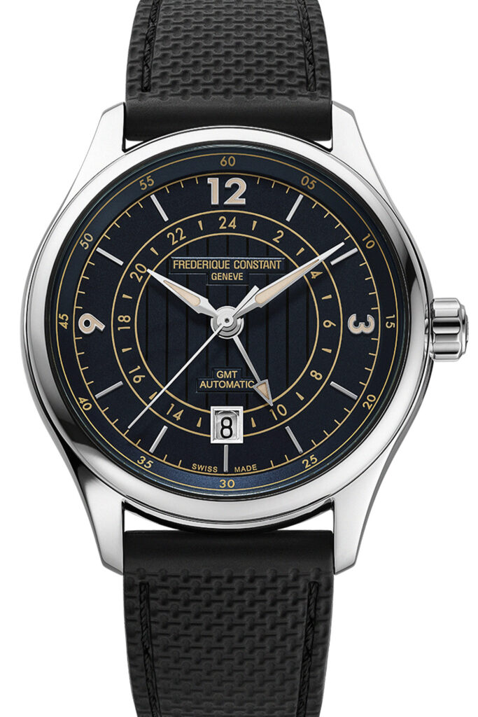 FC Classics Runabout Automatic GMT. PHOTO COURTESY OF CITIZEN WATCH GROUP.