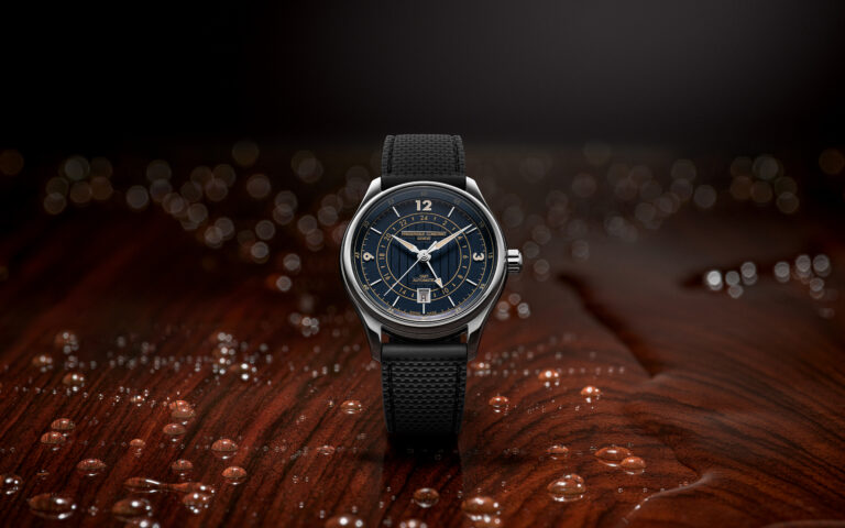 FC Classics Runabout Automatic GMT. PHOTO COURTESY OF CITIZEN WATCH GROUP.