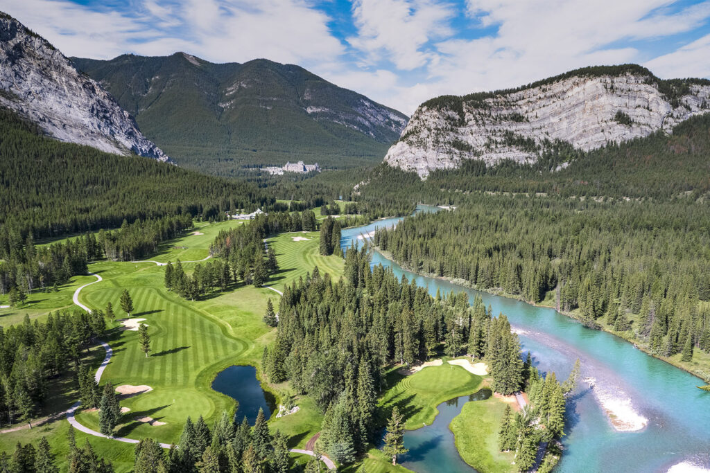 Fairmont Banff Springs-Golf Course-Drone-Jacob Sjoman