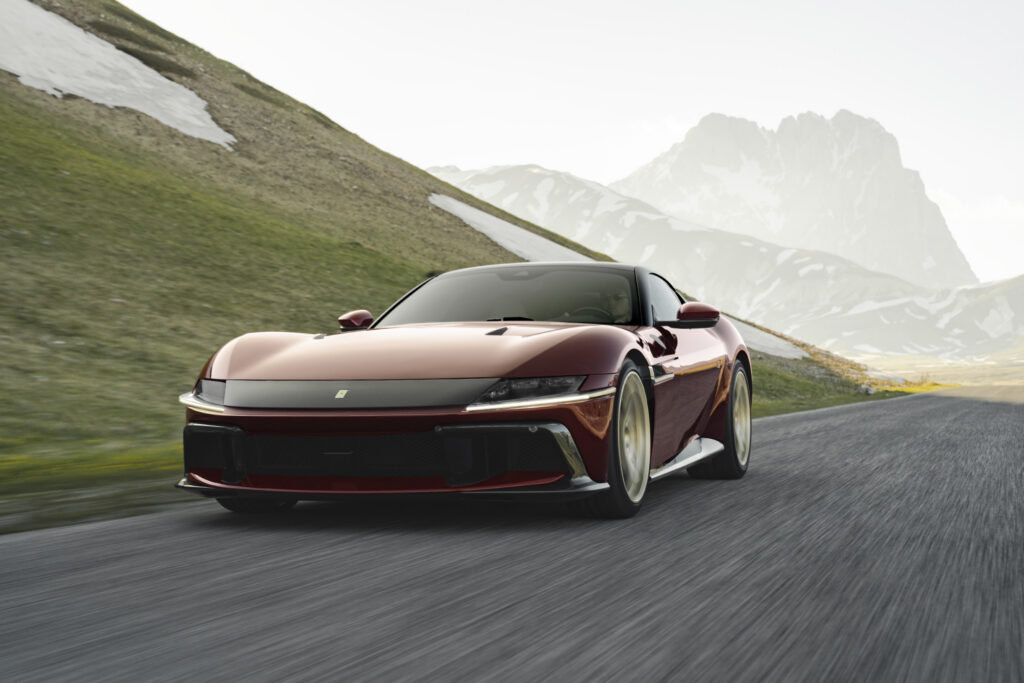 Ferrari 12Cilindri Manuale. PHOTO COURTESY OF FERRARI.