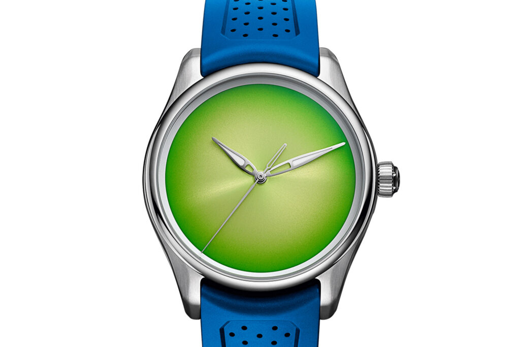 H Moser and Cie Pioneer Centre Seconds Concept Citrus Green