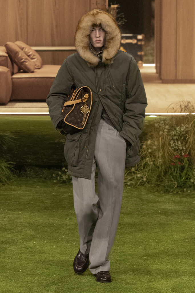 LOUIS VUITTON SILK TECH, MEN'S FALL WINTER 2026. PHOTOS COURTESY OF LOUIS VUITTON.