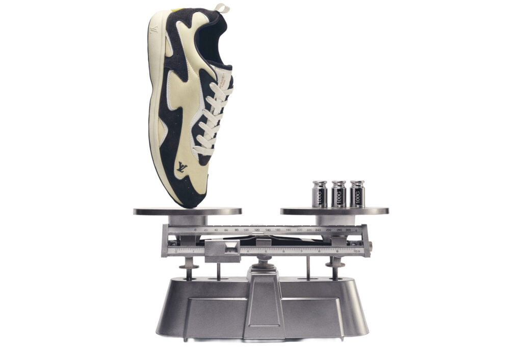 Louis Vuitton Drop 300 Sneaker. Photo courtesy of Louis Vuitton.