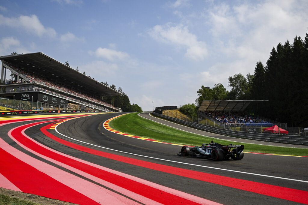KIMI ANTONELLI AT THE 2026 BELGIAN GRAND PRIX. PHOTO COURTESY OF Mercedes-AMG PETRONAS F1 Team 