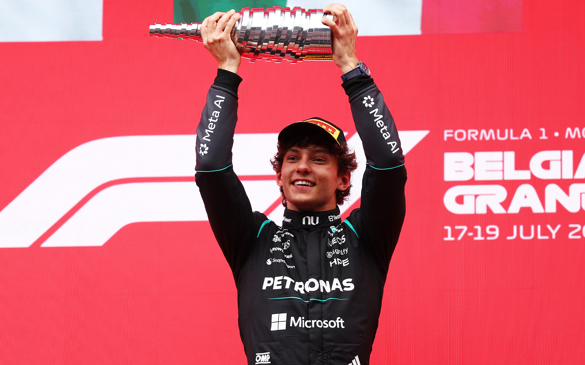M617244 Formula One - Mercedes-AMG PETRONAS F1 Team 2026 Belgian GP Kimi Antonelli