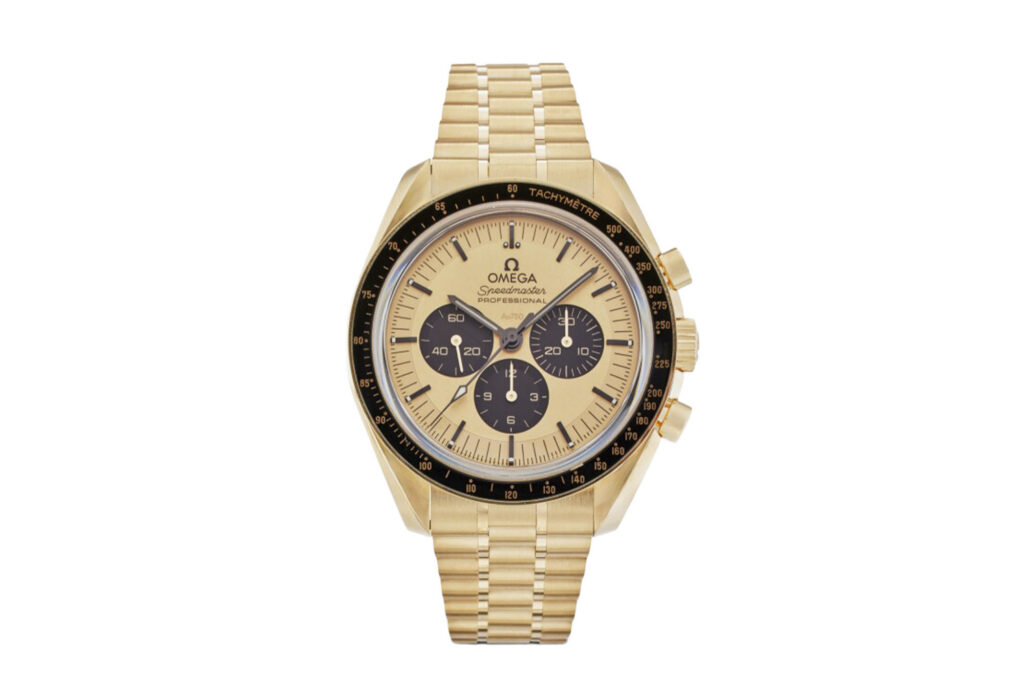Omega Speedmaster 3861 in Moonshine Gold
