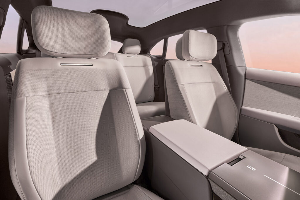 Range Rover GT interior seats