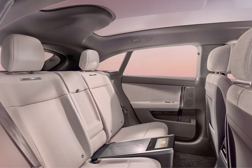 Range Rover GT interior rear seats