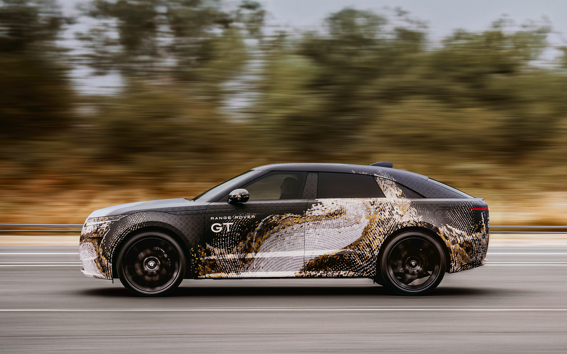 Range Rover GT driving exterior