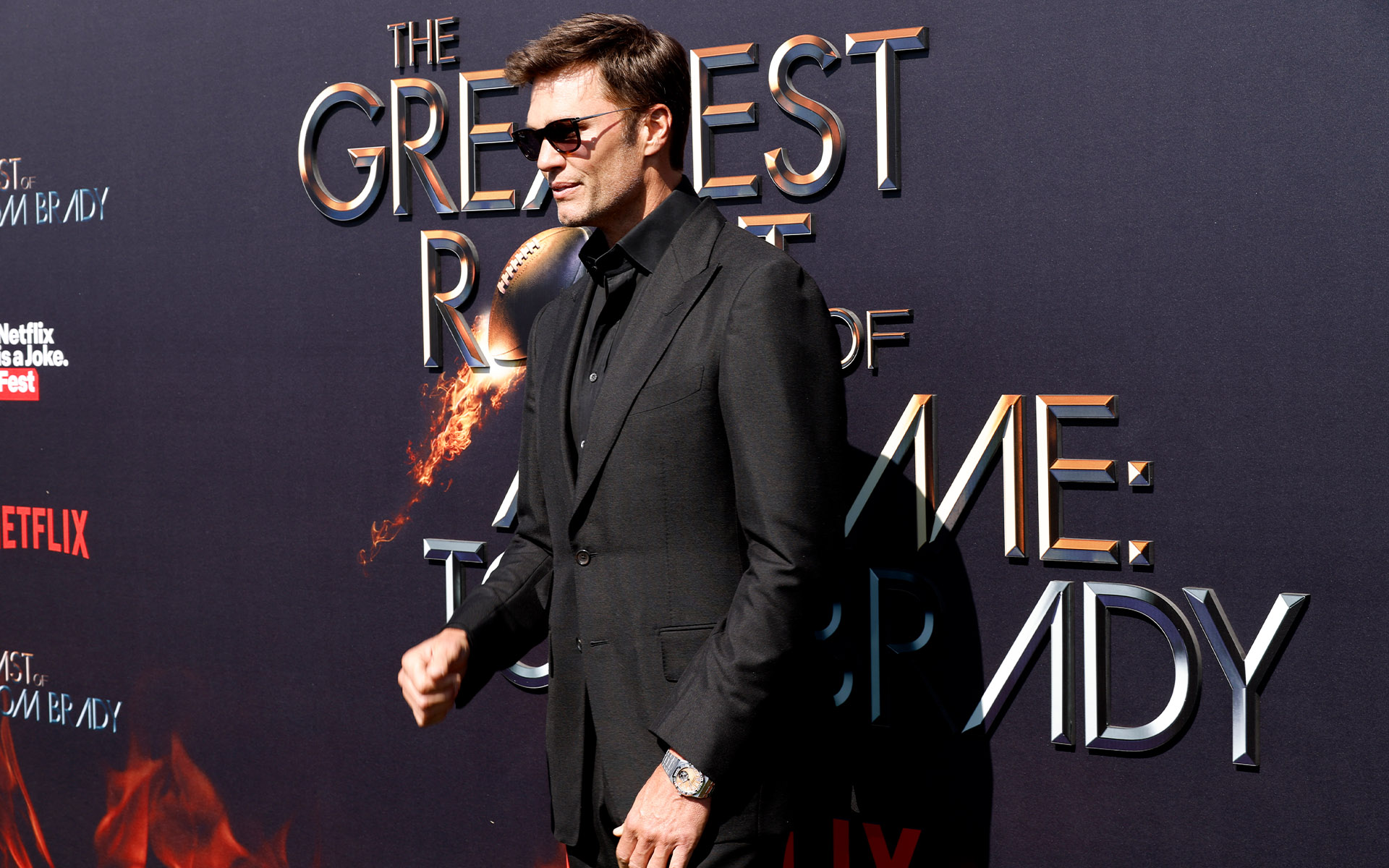 Tom Brady Netflix Is A Joke Fest Photo by Frazer Harrison-WireImage