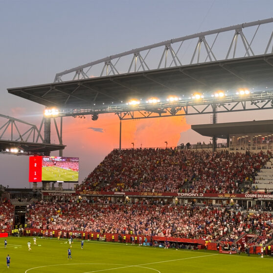 World Cup Game in Toronto Photo by Ben Kriz
