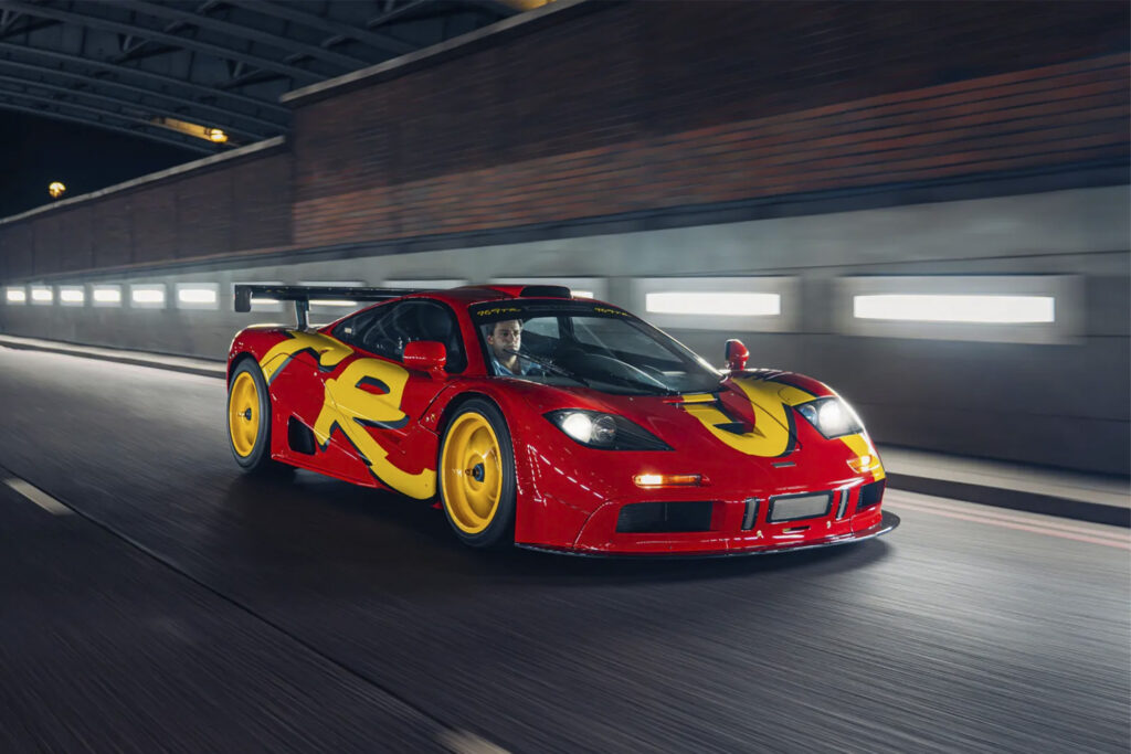 McLaren F1 GTR 1996. Photo retrieved from rmsotheby's.