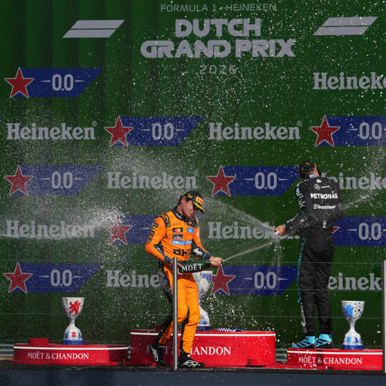 Formula One - Mercedes-AMG PETRONAS F1 Team 2026 Dutch GP Kimi Antonelli George Russell