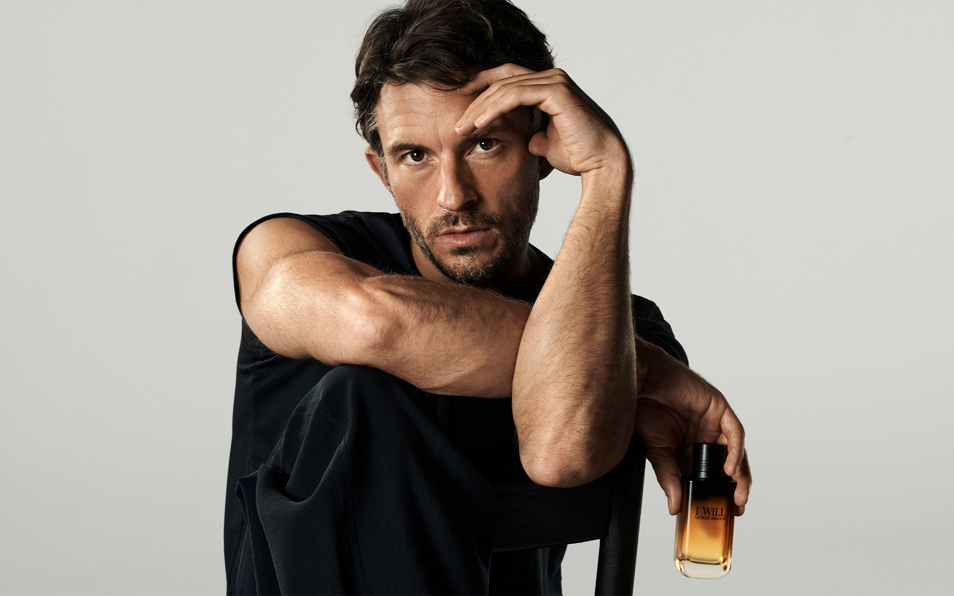 I Will Men's Cologne by Armani with Jonathan Bailey.