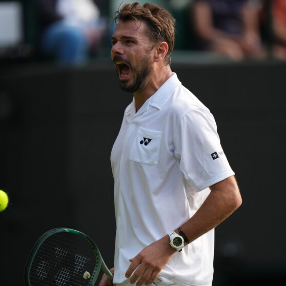 Stan Wawrinka Wore Norqain's Newest Prototype at His Final Wimbledon. PHOTO COURTESY OF NORQAIN.