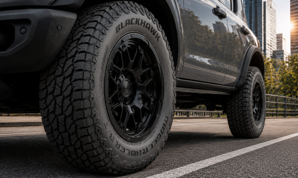 blackhawk ridgecrawler at tire