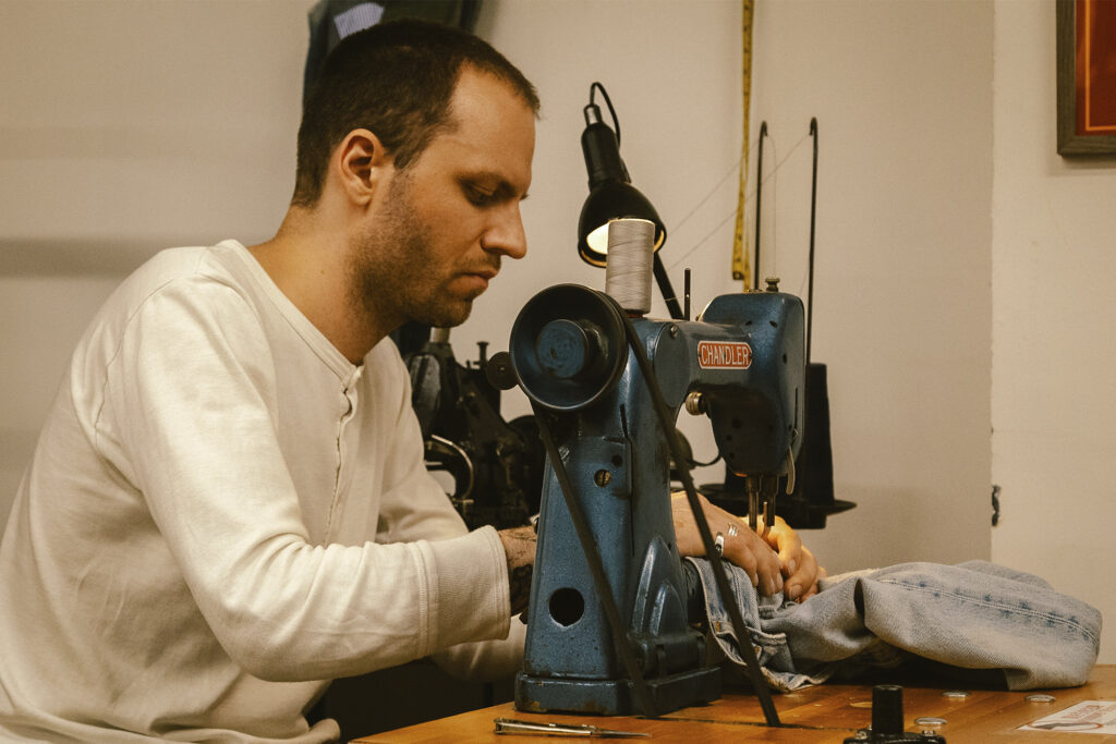 Standard & Strange menswear retailer repair culture slow fashion. PHOTO COURTESY OF STANDARD & STRANGE.