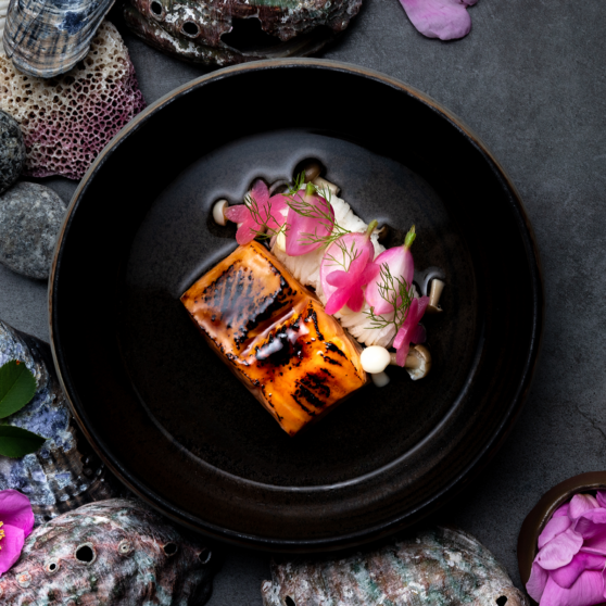 Pluvio - Leila Kwok - Charcoal Grilled Spring Salmon (1)