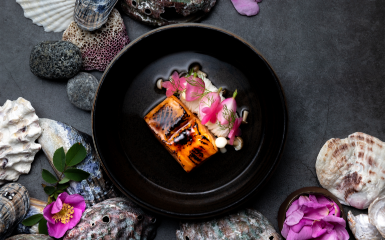 Pluvio - Leila Kwok - Charcoal Grilled Spring Salmon (1)