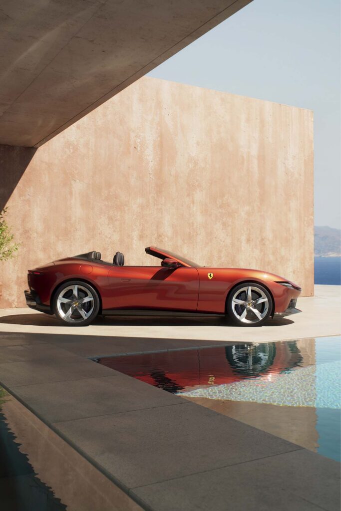 Ferrari Amalfi Spider. Photo courtesy of Ferrari.
