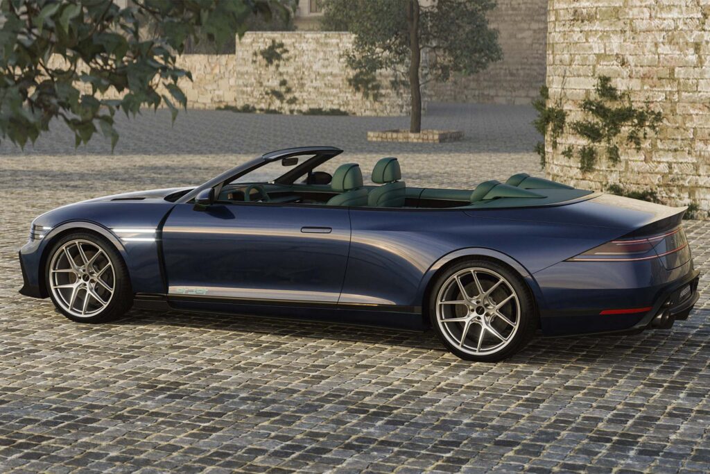Genesis X Gran Convertible Concept. Photo courtesy of Genesis.
