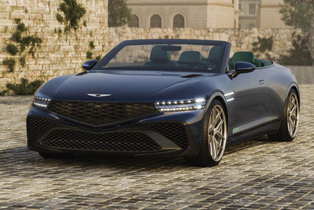Genesis X Gran Convertible Concept. Photo courtesy of Genesis.