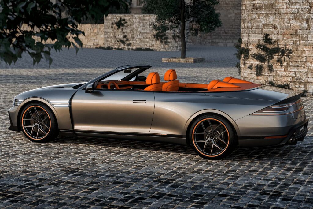 Genesis X Gran Convertible Concept. Photo courtesy of Genesis.