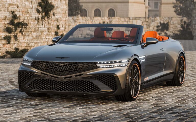 Genesis X Gran Convertible Concept. Photo courtesy of Genesis.